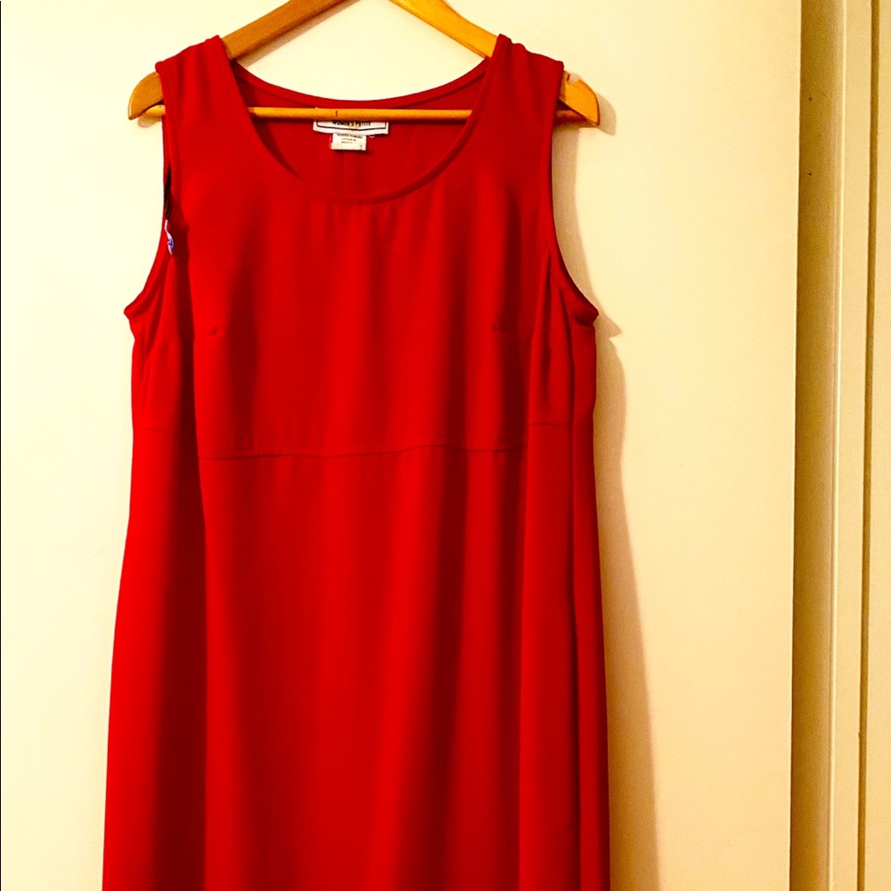 Long dress with slash